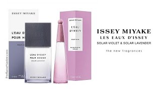 L'Eau d'Issey Solar Violet Solar Lavender Issey Miyake Summer