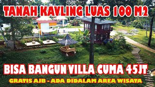 TANAH KAVLING MURAH BISA BANGUN VILLA CUMA ADA DI GRANADA LAND TANJUNGSARI BOGOR !!!