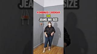 Celana jeans yang cocok buat cewek big size, bahannya lembut dan higwaist #jeans #jeansfashion