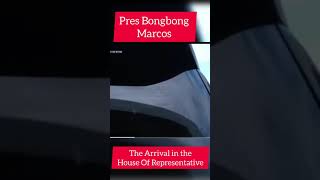 #sona2022 Arrival of Pres. Bongbong Marcos In the House of Representatives #shorts #presidentmarcos