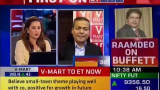 04May17 VMartRetail HotStocks ETNOW 10 37am 06 00min Mr. Lalit Agarwal