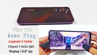 Vivo Y18 Game Play & Review | Asphalt 9 Unite, Graphics Test, Ram 4+4Gab, Helio G85 (12Nm)