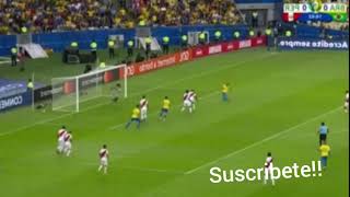 gol everton goal brasil vs peru 1 0 final copa america