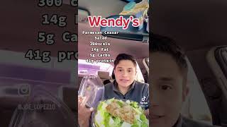 Wendy’s Summer Shredding Food 🔥 #fitness #shorts #weightloss