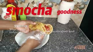 Kenya's street food#, Homemade smocha