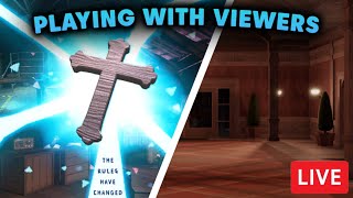 PLAYING DOORS WITH VIEWERS!!! COME JOIN THE STREAM!!!