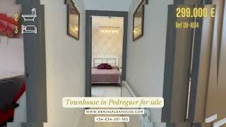 Townhouse with 3 bedrooms, 2 bathrooms and private garden