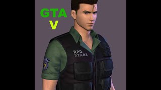 How to make Chris Redfield on Gta 5