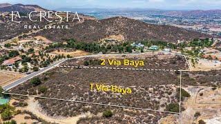 1 & 2 Via Baya, Murrieta/La Cresta, CA 92562 — Offered by La Cresta Real Estate