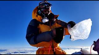 Everester Amit Negi Top of the Kanchanjungha Mountain l #kinnaur #youtubeshorts