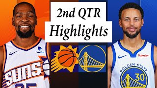 Phoenix Suns vs. Golden State Warriors Full Highlights 2nd QTR | Oct 24 | 2023 NBA Preseason