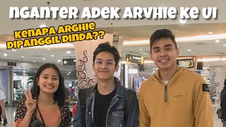 Nganterin Adek Arvhie kuliah ke Universitas Indonesia | Arvhie & Jesi