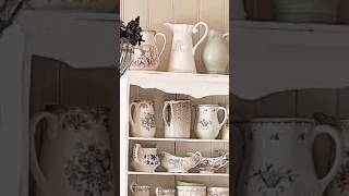 cottage: Set up display shelves #homedecoration #cottage