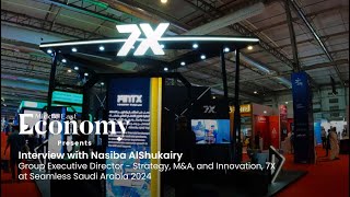 Interview with Nasiba AlShukairy, group executive director for Strategy and Investment at 7X