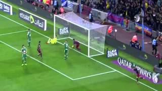 barcelona vs Eibar 3-1 all goals 2015