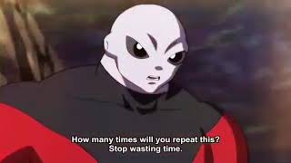 Jiren vs Hit part 1(Hit gets eliminated)