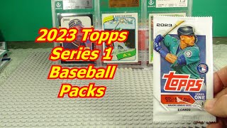 2023 Topps Series 1 Baseball Card Packs Opened