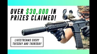 DOUBLE PRIZE GIVEAWAY?!?! | GUARANTEED AIRSOFT GIVEAWAY!!! | Airsoft GI Live Stream w/ Isaias