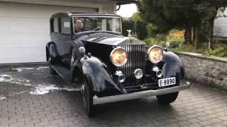 Rolls Royce 20-25 Park Ward 1934 driving