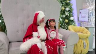 A Visit with Santa - Christmas 2016 - Hannah 7yo