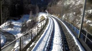 Trenes suizos / Swiss trains - Part 5 Bernina Express 2013 Chur to Tirano winter snow