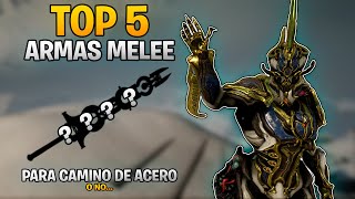 ✔️ TOP 5 MEJORES ARMAS MELEE (Warframe)