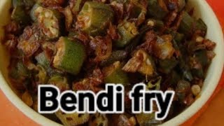 Bendi fry recipe  // Bendakay fry // home cooking ideas @MyHomeFoodsCrafts