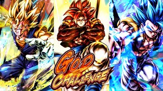 GOD CHALLENGE FINAL WAVE BOSS BATTLE | Dragon Ball Legends