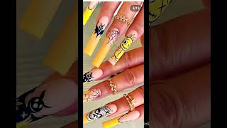 beautiful nail art design 👌❤️#glambeautybymoumita #nails #shorts #youtubeshorts #subscribe  pls ❤️