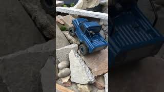 Mini Rc crawler table I made in the garden