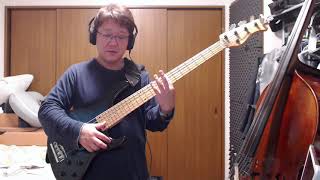 Slap bass solo improvisation  using only ghost notes Vol.2 - no drums