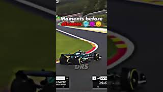 2023 Belgian Grand Prix Sprint Qualifying Stroll' crash | **** it's too early man... #årre #viral