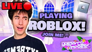 🛑LIVE! PLAYING ROBLOX! JOIN ME!