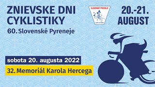 Memoriál Karola Hercega 32. ročník - Sobota 20.8.2022