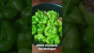 BİBER DOLMASI EN PRATİK YAPILIŞI @Gül Mutfağım