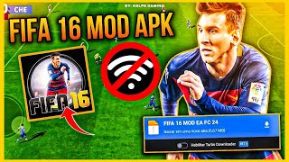 🟢FIFA 16 MOD DFL 25 DOWNLOAD MEDIAFIRE com MODO CARREIRA no ANDROID | DFL 24 MOD FIFA 16 📲