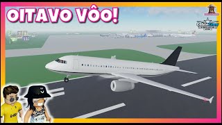 Cabin Crew Simulator: Oitavo Vôo! Avião: Airbus A320! ✈️ [Roblox] [Canal da Geninho]