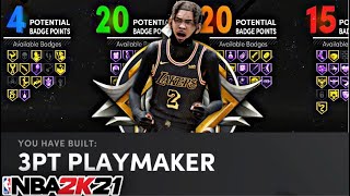 BEST ISO 3PT PLAYMAKER BUILD ON NBA 2K21 NEXT GEN | 59+ BADGE UPGRADES | 90+ STEAL