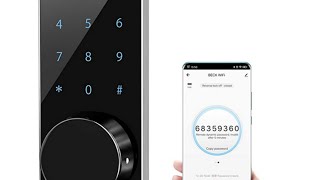 Introduction for the smart lock  M7W(Live debugging)