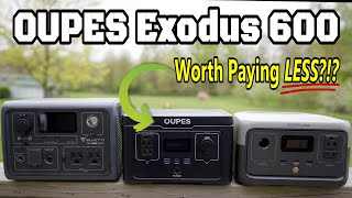 Small Power Station Match-up: The NEW Oupes EXODUS 600 vs EcoFlow River 2 &  Bluetti AC2A