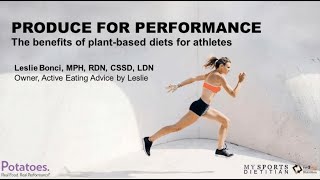 “Produce for Performance: Benefits of Plant-Based Diets for Athletes”