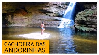 Cachoeira das Andorinhas em Morro do Pilar