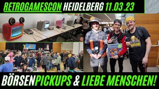 RetroGamesCon Heidelberg 11.03.23 | Meine PICKUPS und FAZIT zur Börse! @reedeema @DieFilmgalaxie