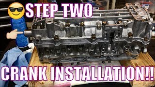 Polaris Ultra 680 Project Sled -  Engine Rebuild - Case and Crank Installation (Part 12)