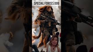 SPECIAL FORCES DOG| AI GENERATED | @CO BY AK STUDIO | WILDERNESS