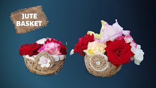 How To Make Jute Baskets