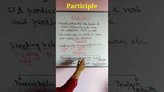 Participle     #shorts                                                               Non-Finite Verb