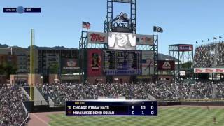 MLB The Show 17 Andre Dawson Awesome Catch Followed By Home Run