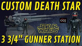 Custom 3 3/4" Action Figure Death Star Gunner Station - 3D Print Kit