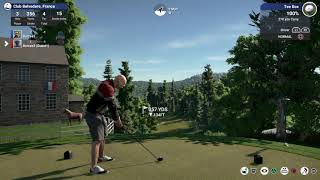 Hole in one par 4 golf club 2019